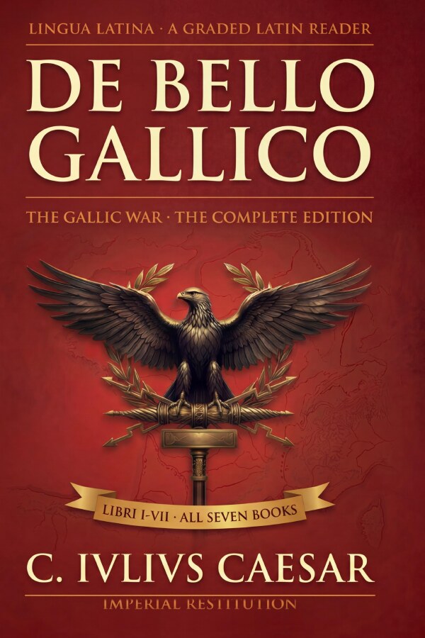 De Bello Gallico Complete Edition Latin reader cover