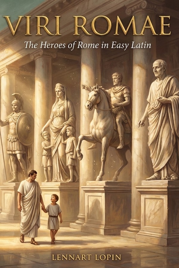 Viri Romae — the heroes of Rome in very easy Latin, book cover